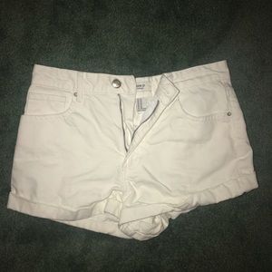 White shorts